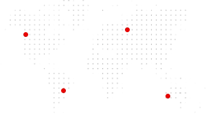 World map highlighting i1 Future's global locations in the USA, Brazil, Italy, and Australia.