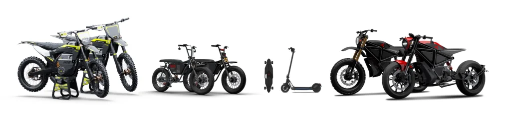 i1 Future's NOW Strategy highlights premium electric motorcycles, scooters, and battery exchange station for seamless electric mobility.